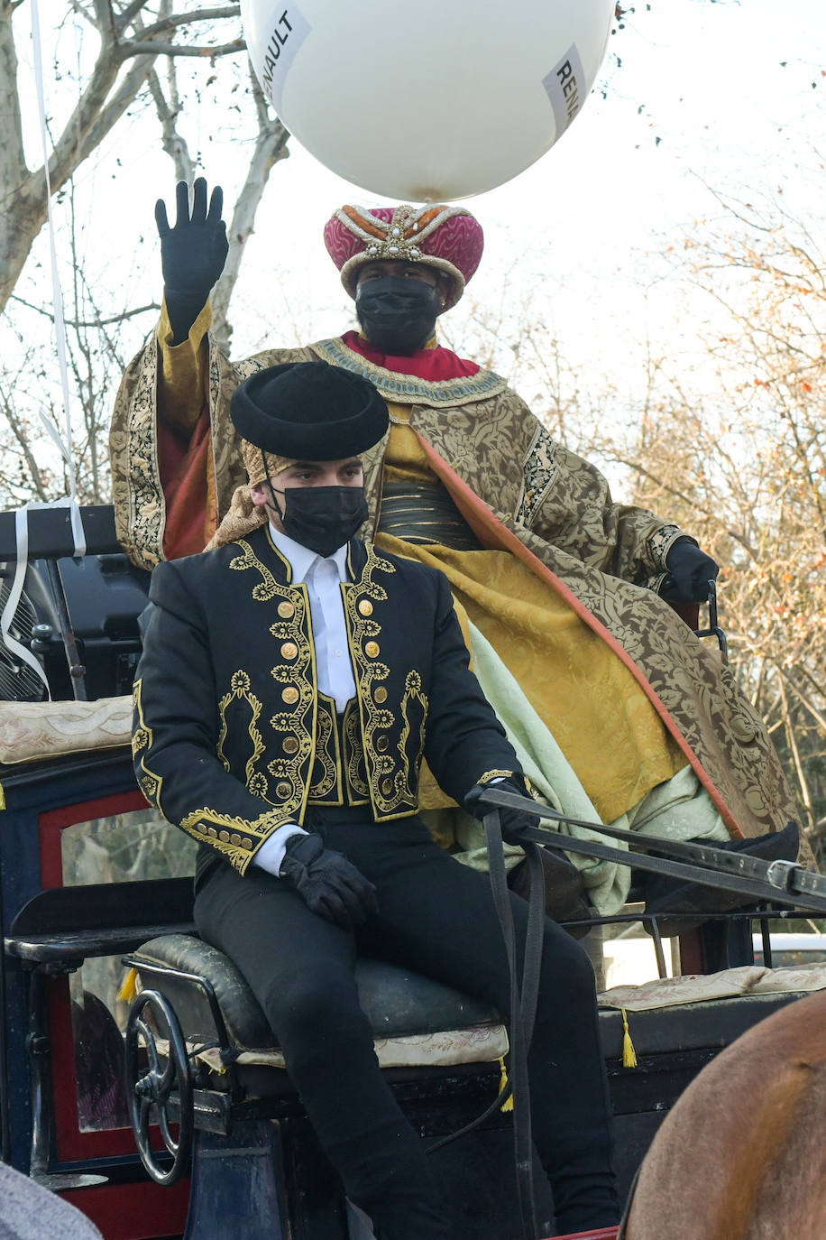 Fotos: La extraña Cabalgata de Reyes en Valladolid