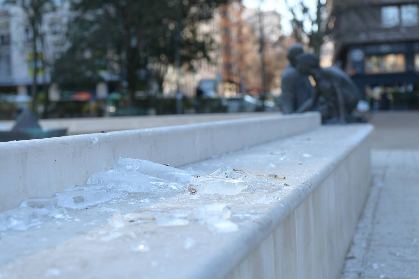 Fotos: Mañana de frío en Valladolid