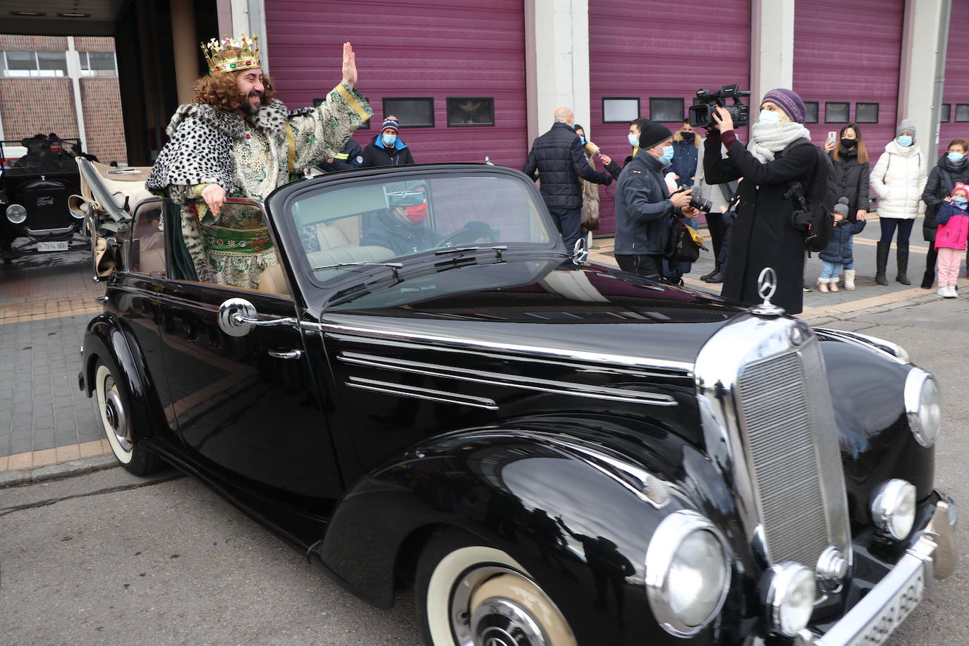 Fotos: Los Reyes Magos visitan León