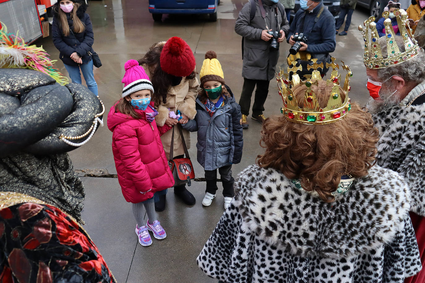 Fotos: Los Reyes Magos visitan León