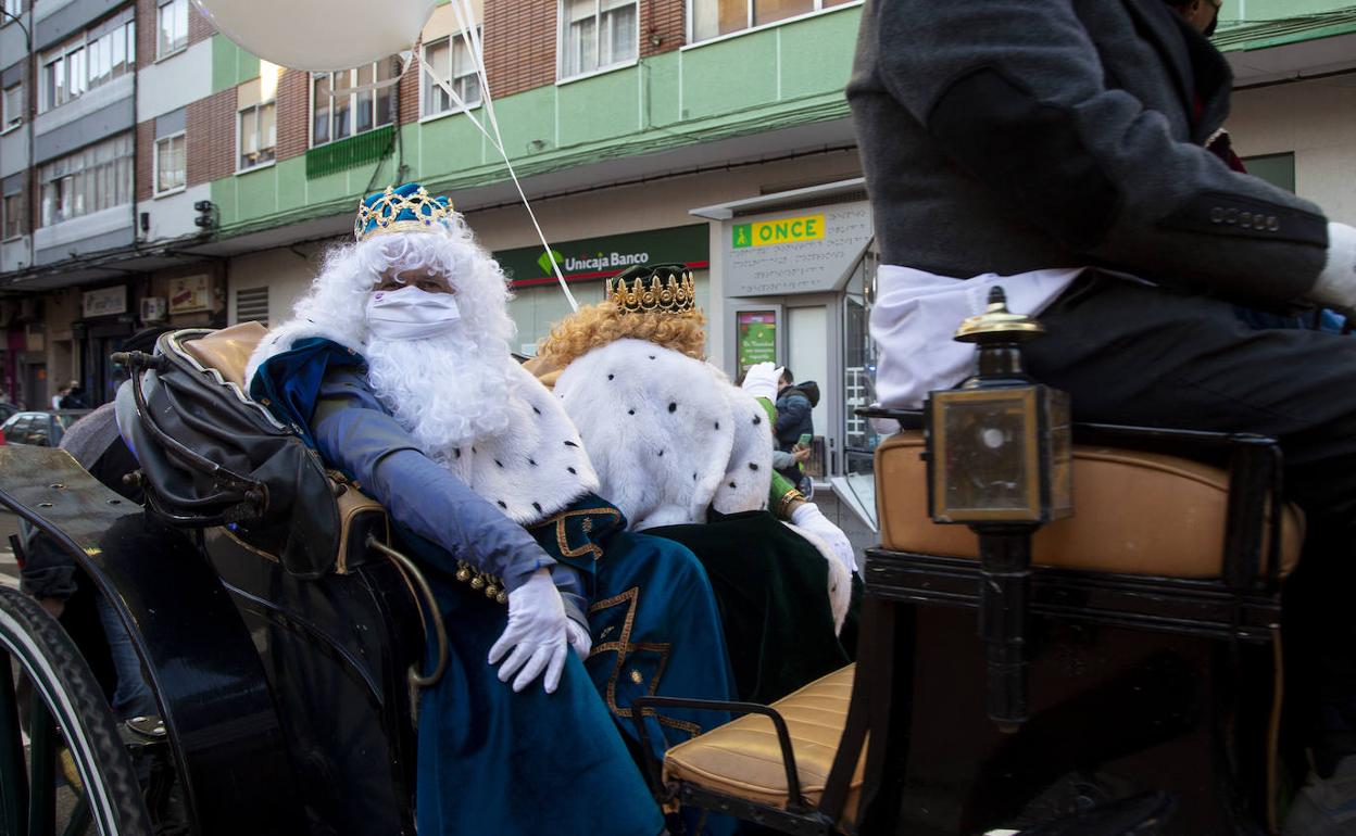 Los Reyes Magos, en Valladolid. 