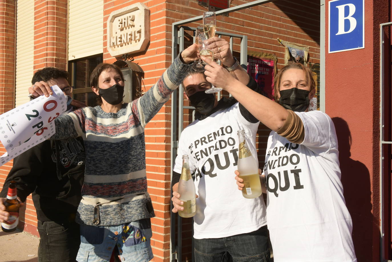 Segundo premio en el bar Menfis de Cigales (Valladolid).