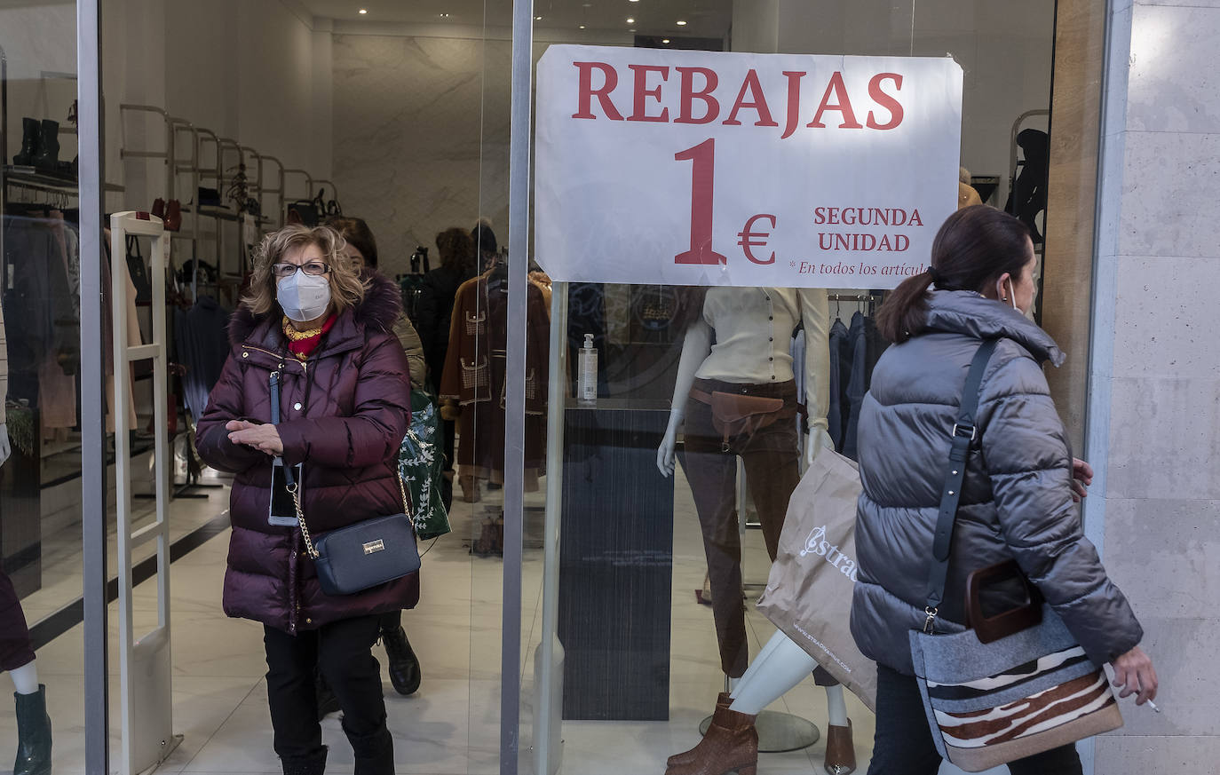 Fotos: Rebajas en el centro de Valladolid