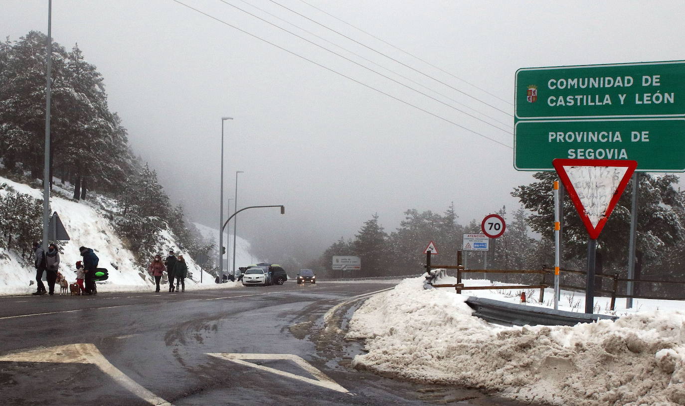 Puerto de Navacerrada.
