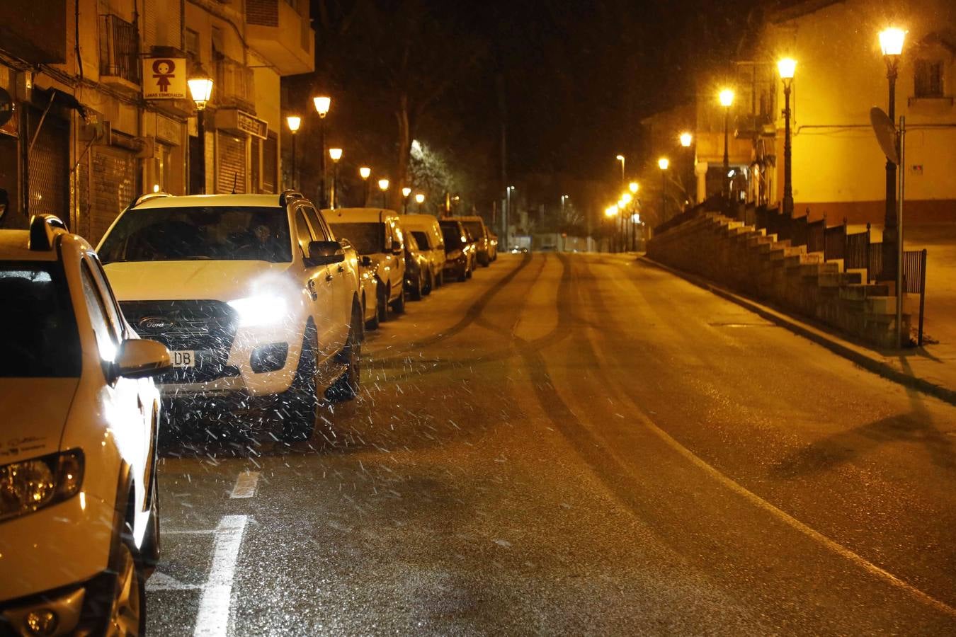 Fotos: Nieve en Peñafiel