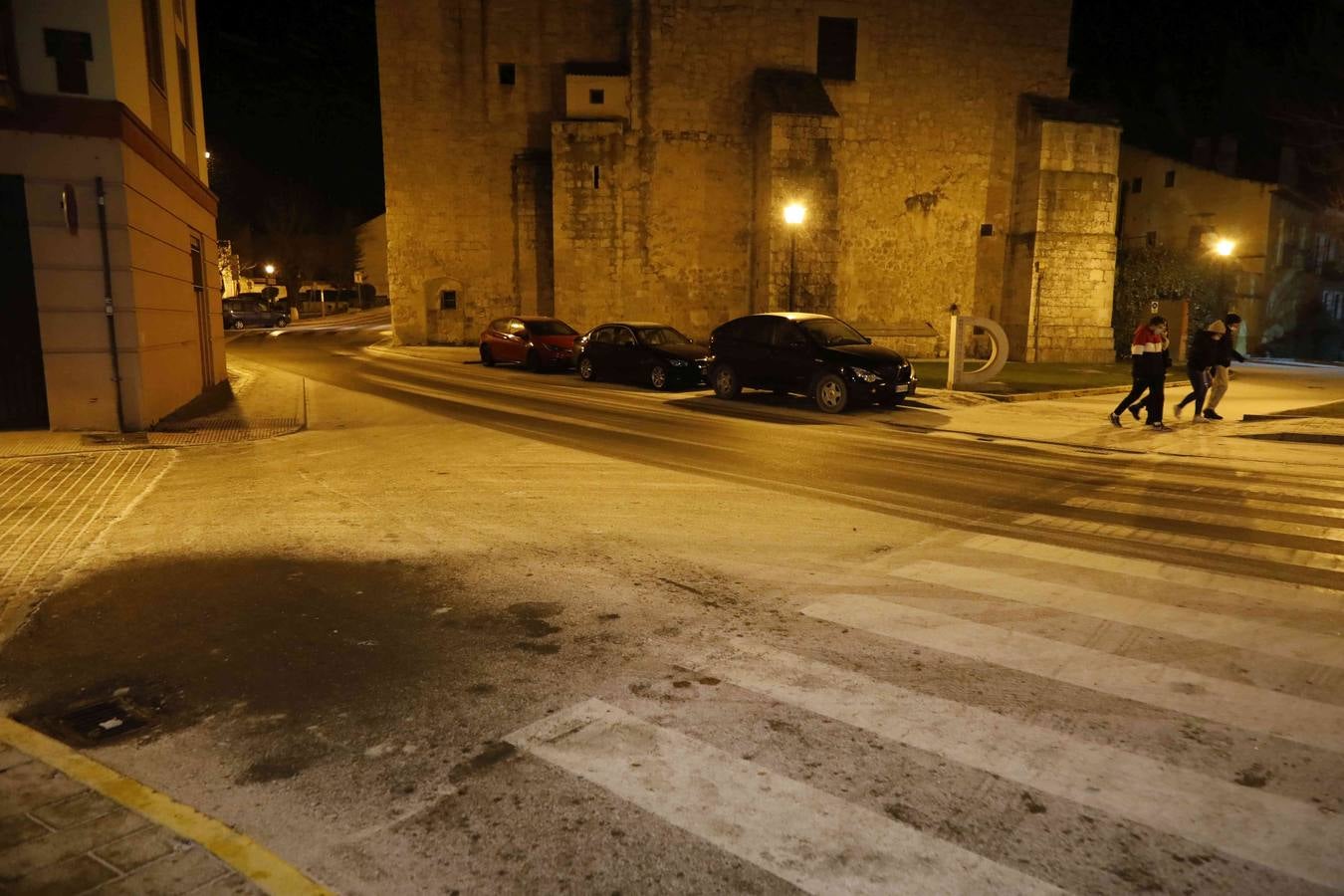 Fotos: Nieve en Peñafiel