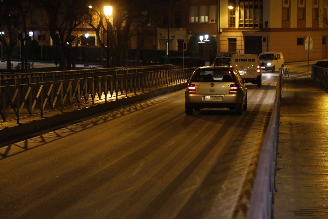 Fotos: Nieve en Peñafiel