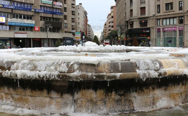 'Filomena' congela la provincia y Villablino registra la temperatura más baja de España con 13,7 grados bajo cero