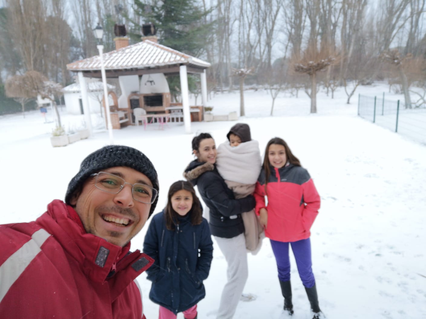 Familia Martín Flores desde Simancas