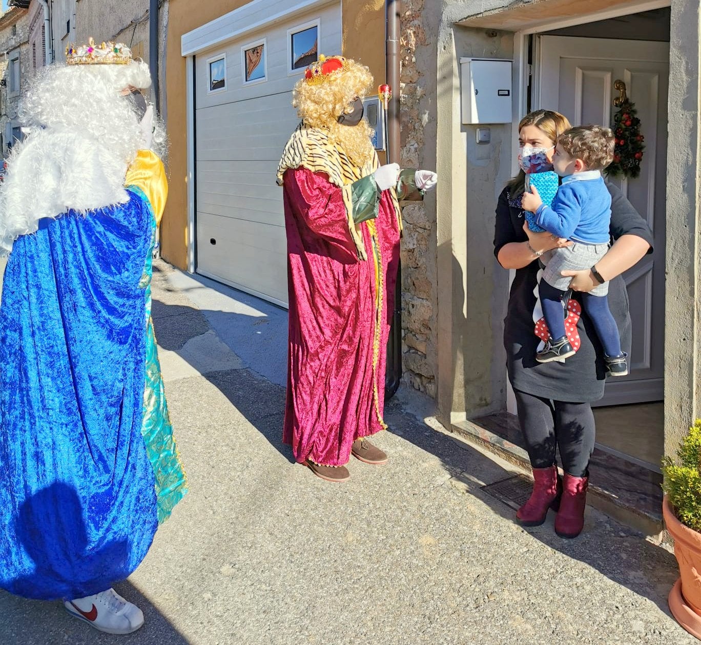Fotos: Así vivieron la Navidad en Herrera de Valdecañas y Fuentes de Valdepero