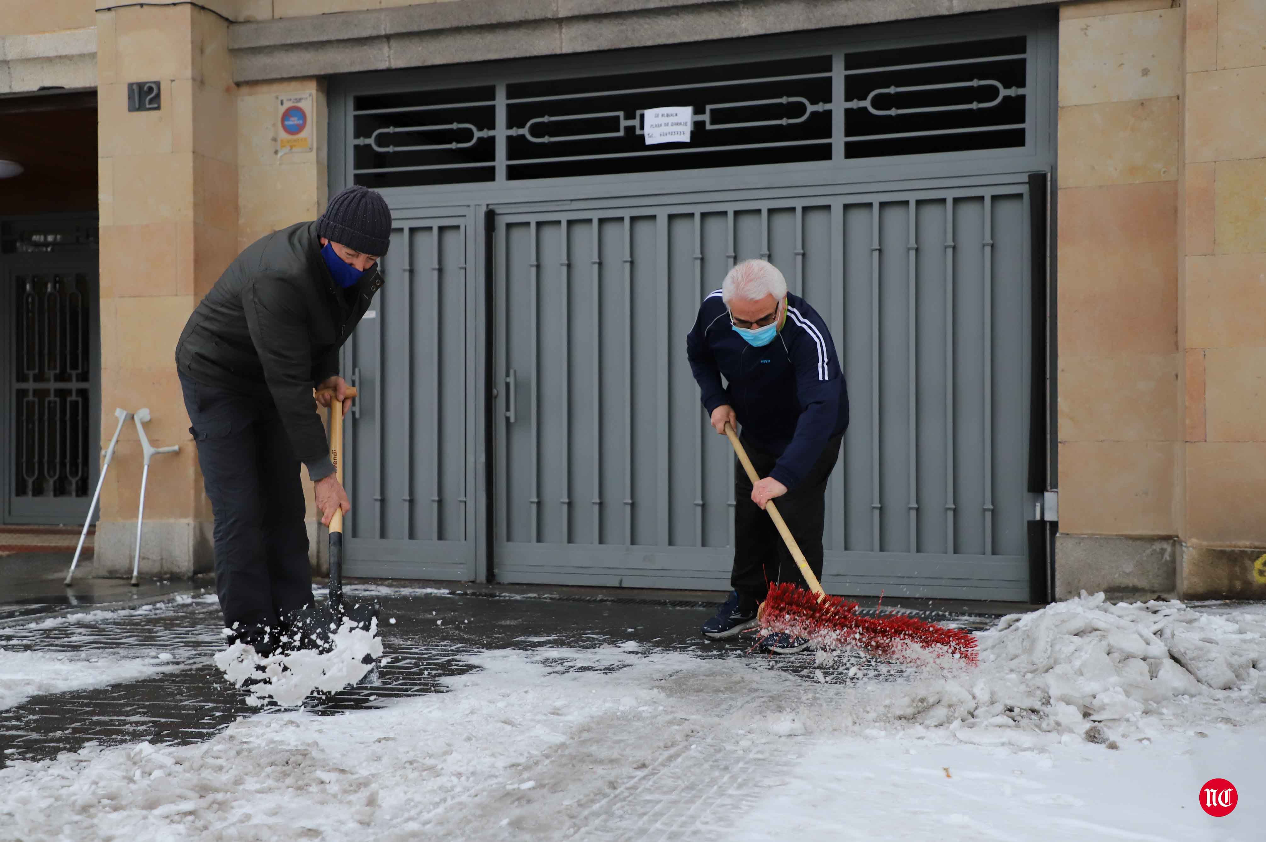 Fotos: Salamanca intenta recuperarse de Filomena con el frío y el hielo como protagonistas