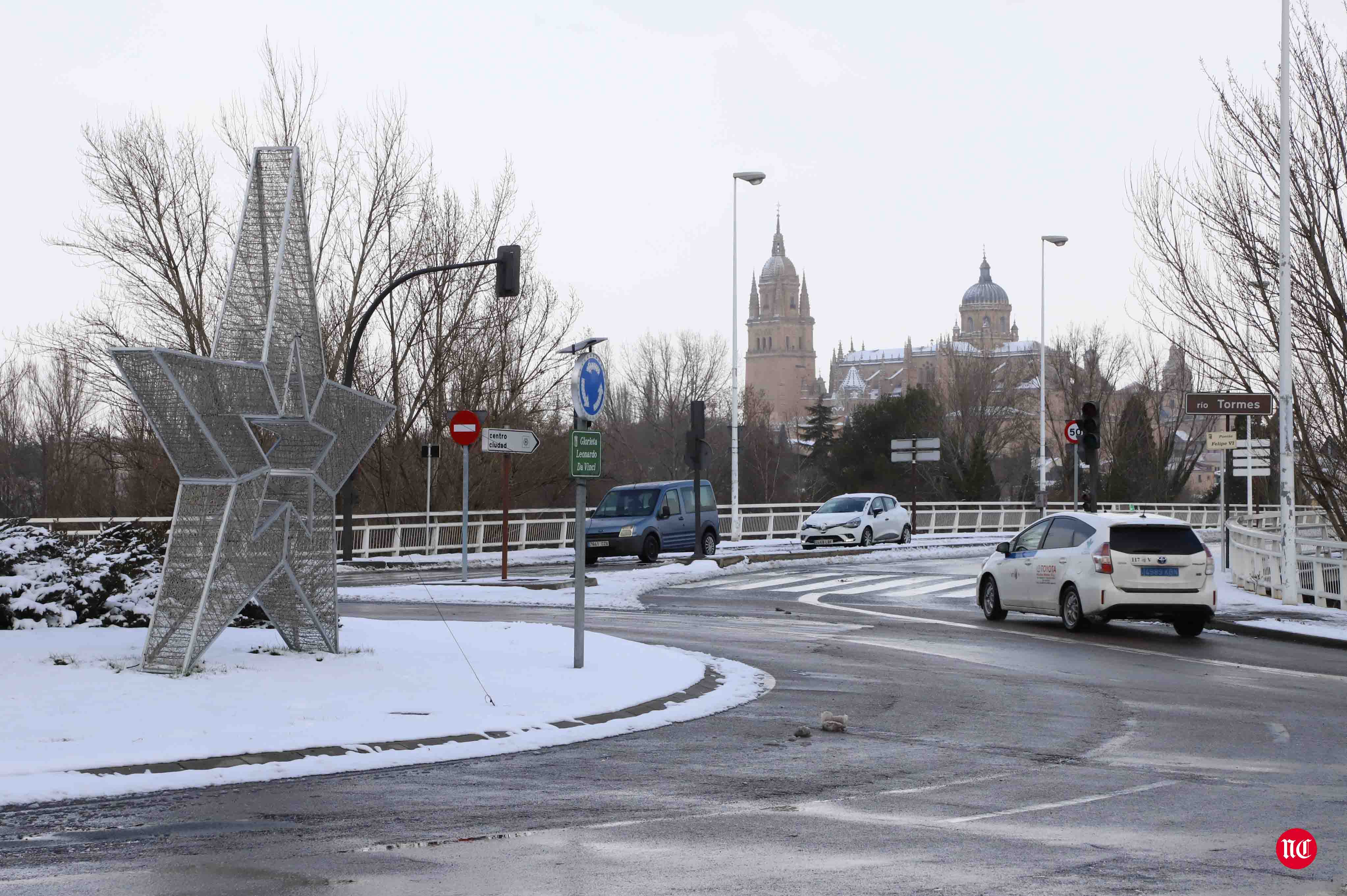 Fotos: Salamanca intenta recuperarse de Filomena con el frío y el hielo como protagonistas