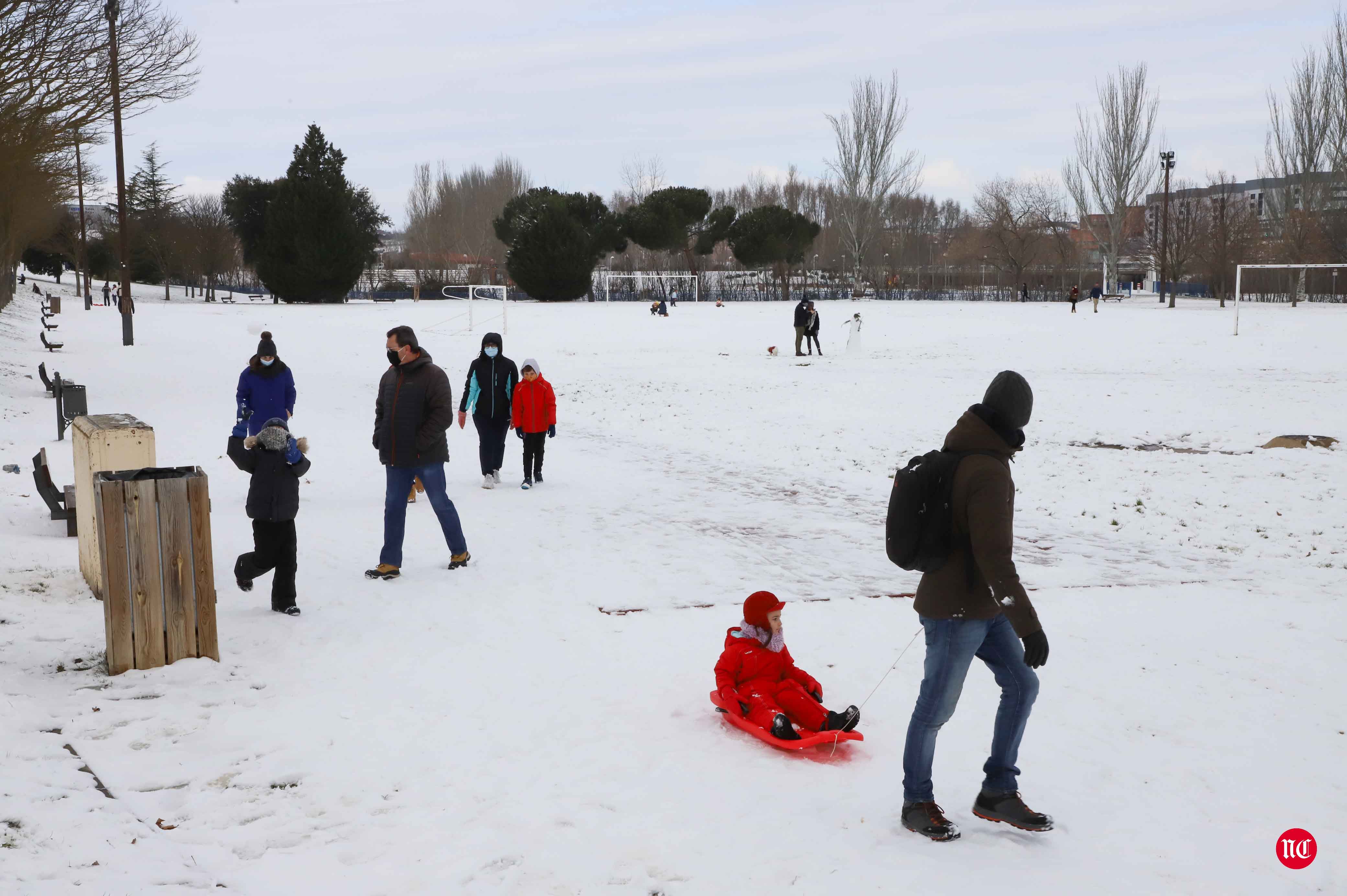 Fotos: Salamanca intenta recuperarse de Filomena con el frío y el hielo como protagonistas