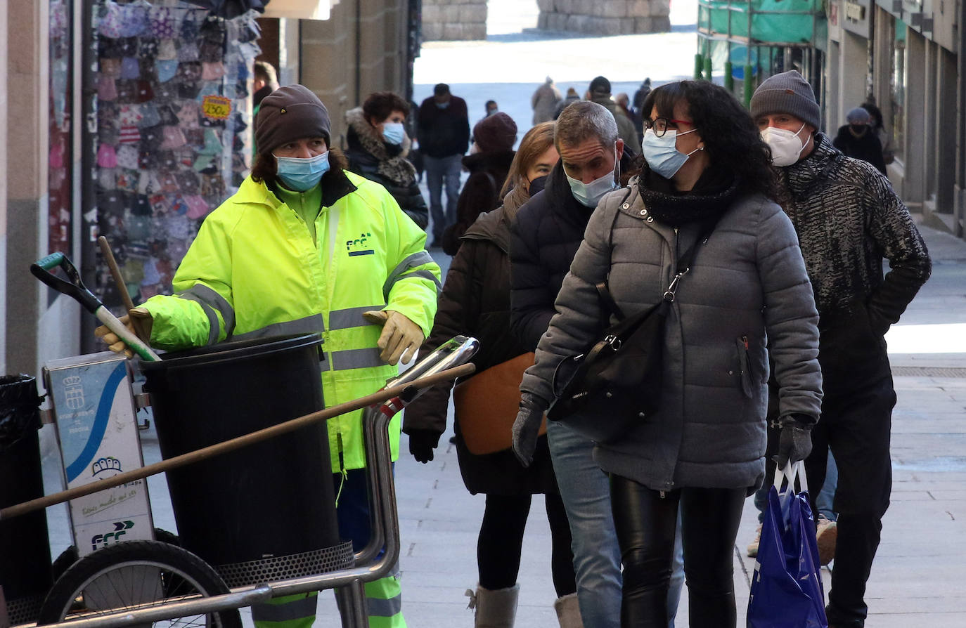 Jornadas de frío extremo en Segovia y provincia