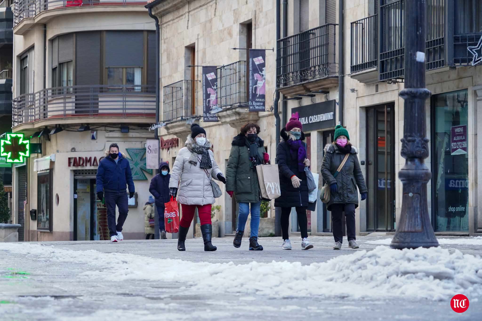 Fotos: Salamanca se intenta recuperar de Filomena