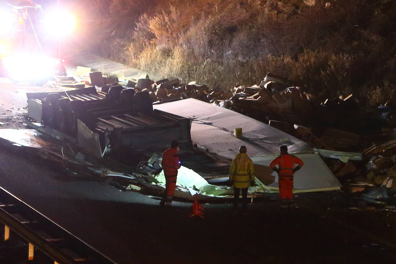 Fotos: Accidente mortal en Camponaraya