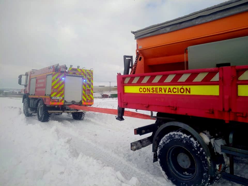 Fotos: Remite el temporal de nieve en el Cerrato