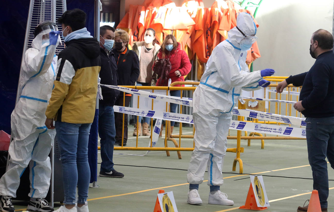 Jornada de deteccion de la Covid-19 en Cantalejo 