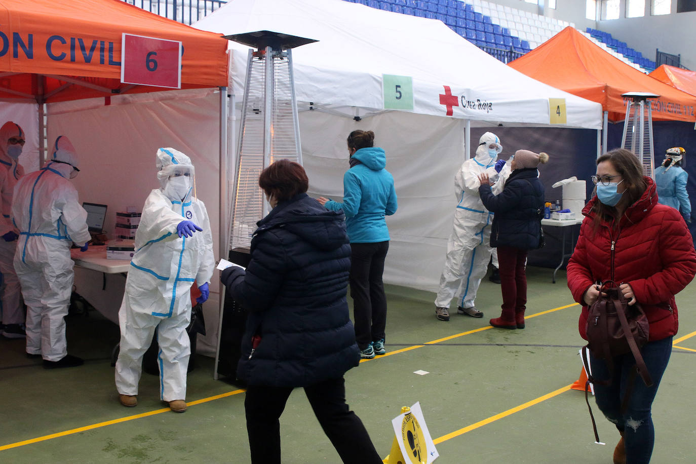 Jornada de deteccion de la Covid-19 en Cantalejo 