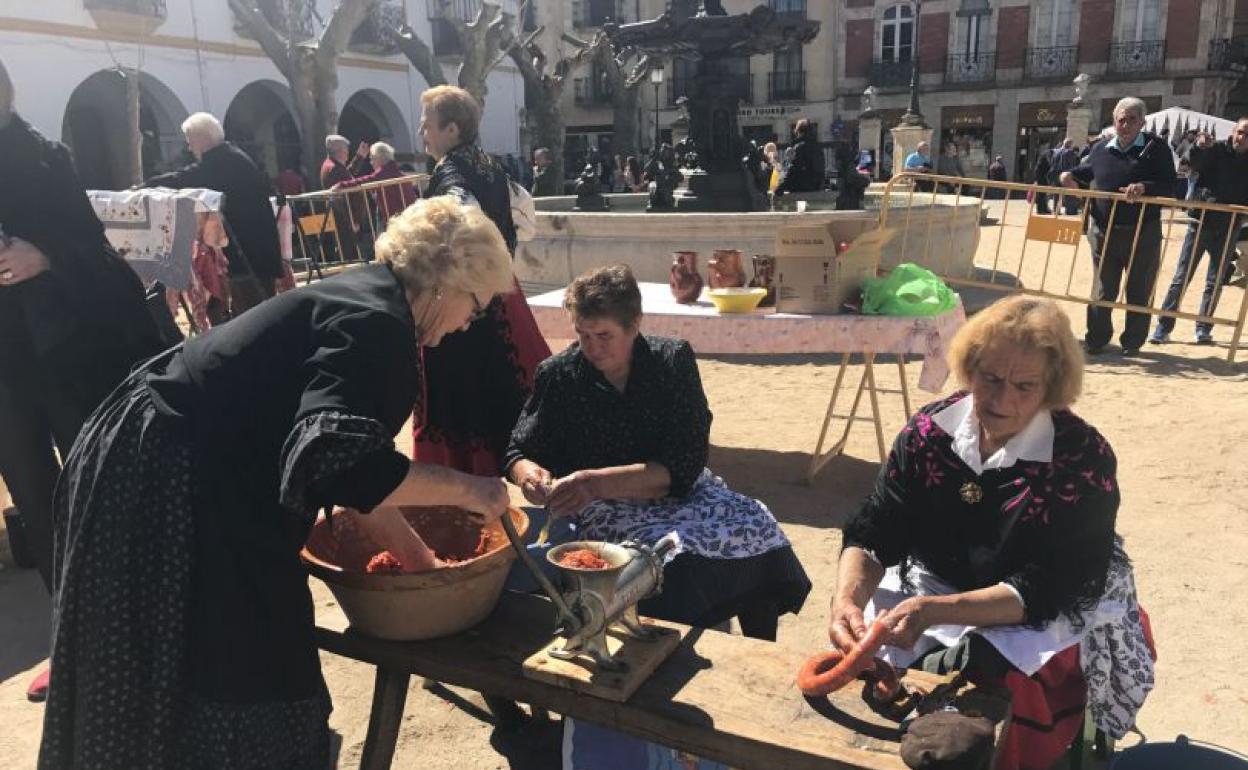 Celebración de la Feria de Botijeros, la primera del calendario ferial de Ciudad Rodrigo.