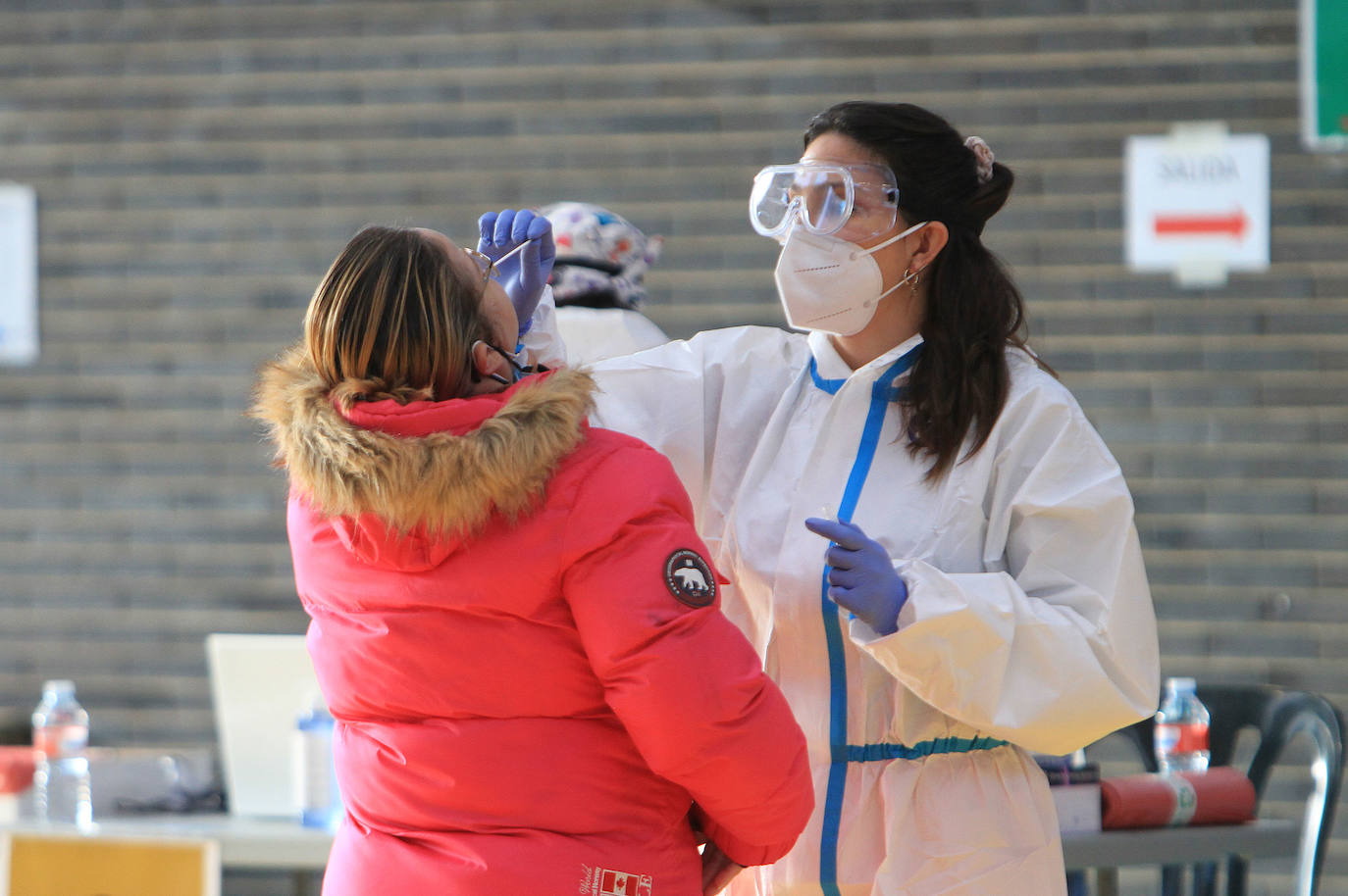 Cribado para detección de la Covid 19 en La Lastrilla 