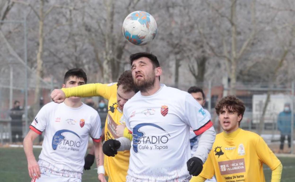 Imagen del partido entre laguneros y leoneses. 