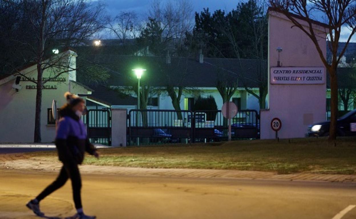 Centro Residencial Infantas Elena y Cristina, donde un brote de Covid-19 deja el primer residente fallecido de la tercera ola. 