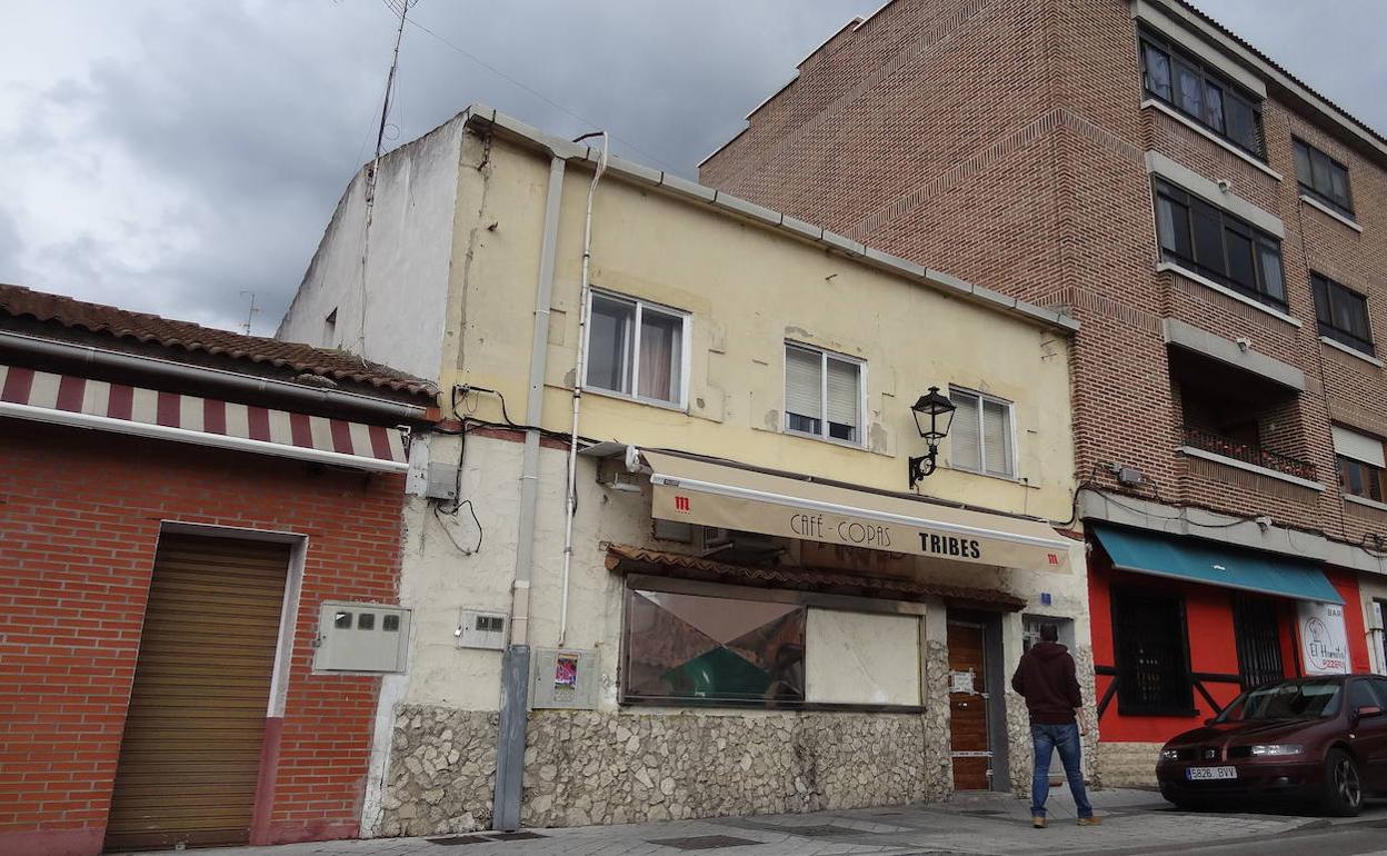 El bar Tribes de Laguna de Duero (Valladolid) tras la detencion de tres hombres con drogas el pasado 2018.