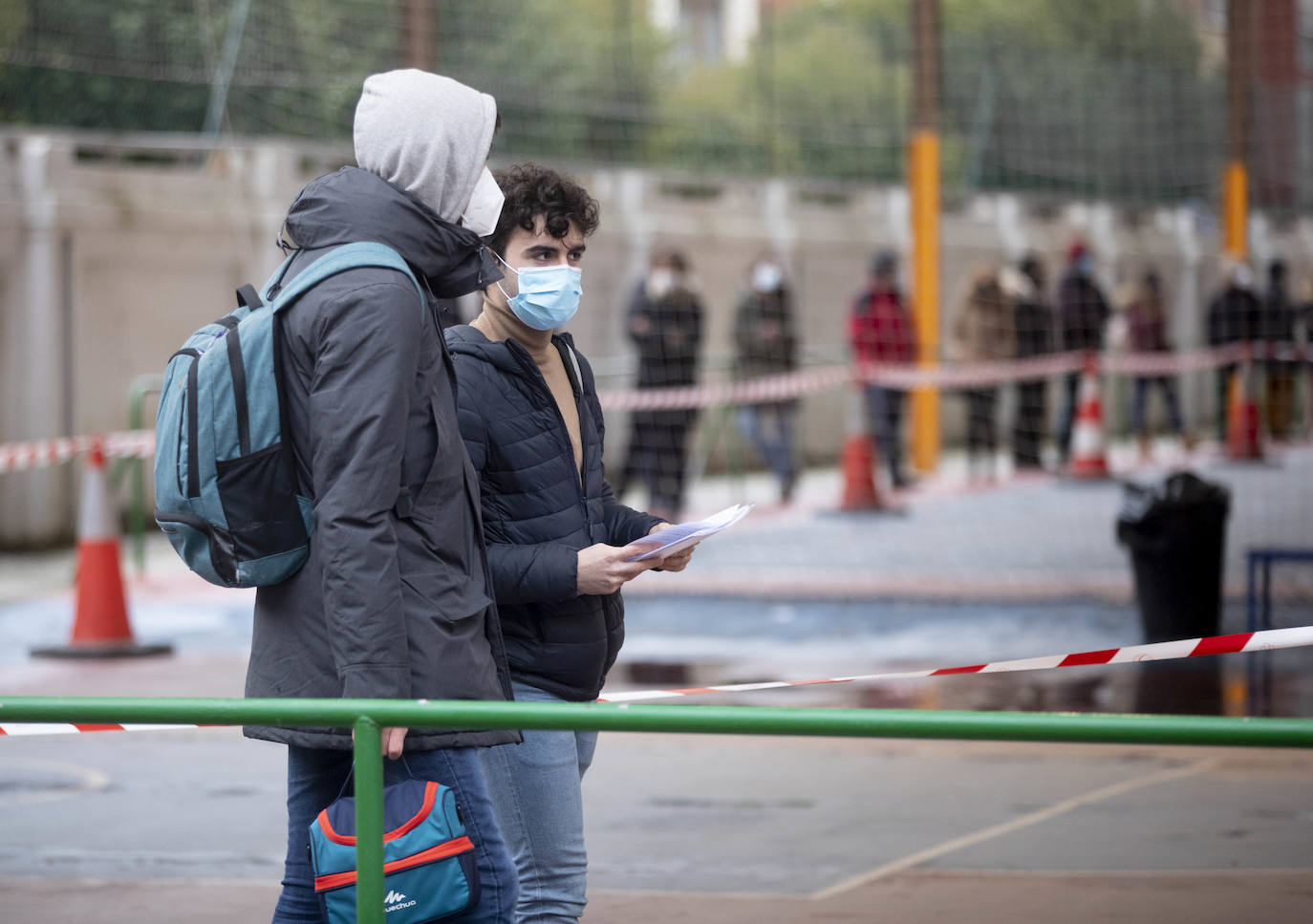 Fotos: Cribado masivo en la Universidad de Valladolid