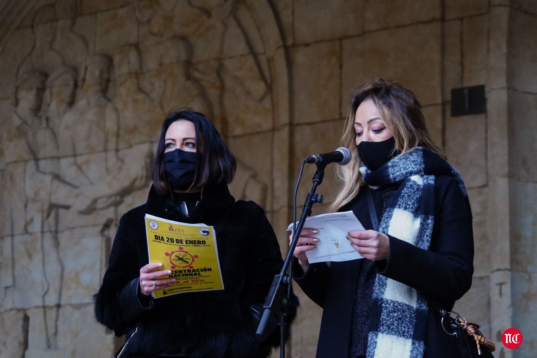 Concentración de peluquerías y barberías en la Plaza de la Constitución 