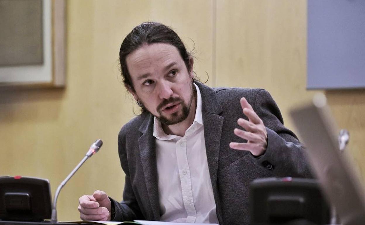 El vicepresidente del Gobierno, Pablo Iglesias