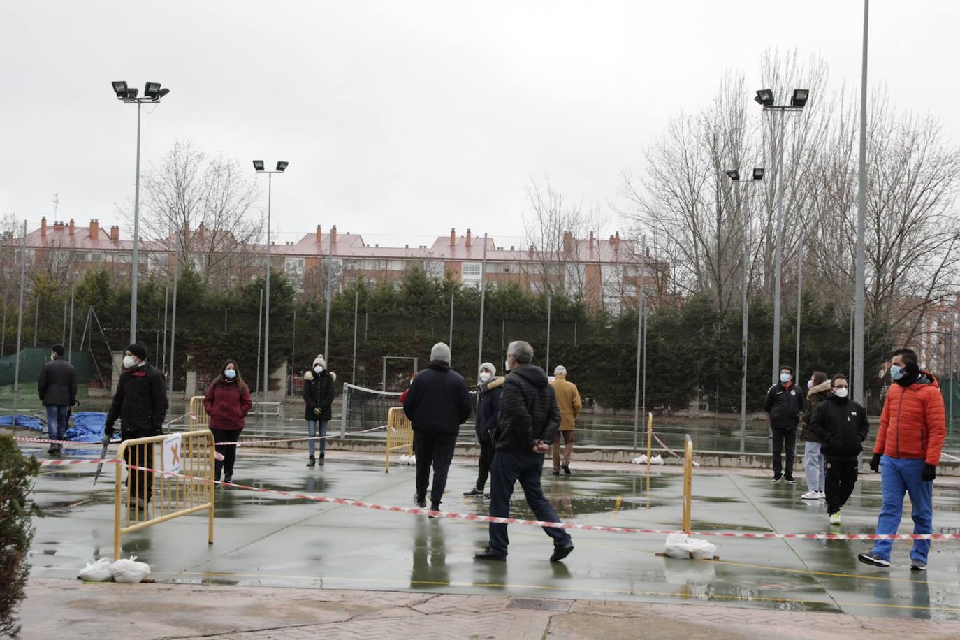 Fotos: Cribado de covid-19 en Laguna de Duero