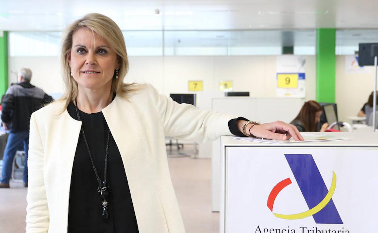 La delegada especial de la Agencia Tribuntaria (AEAT) en Castilla y León, la salmantina Georgina de la Lastra.