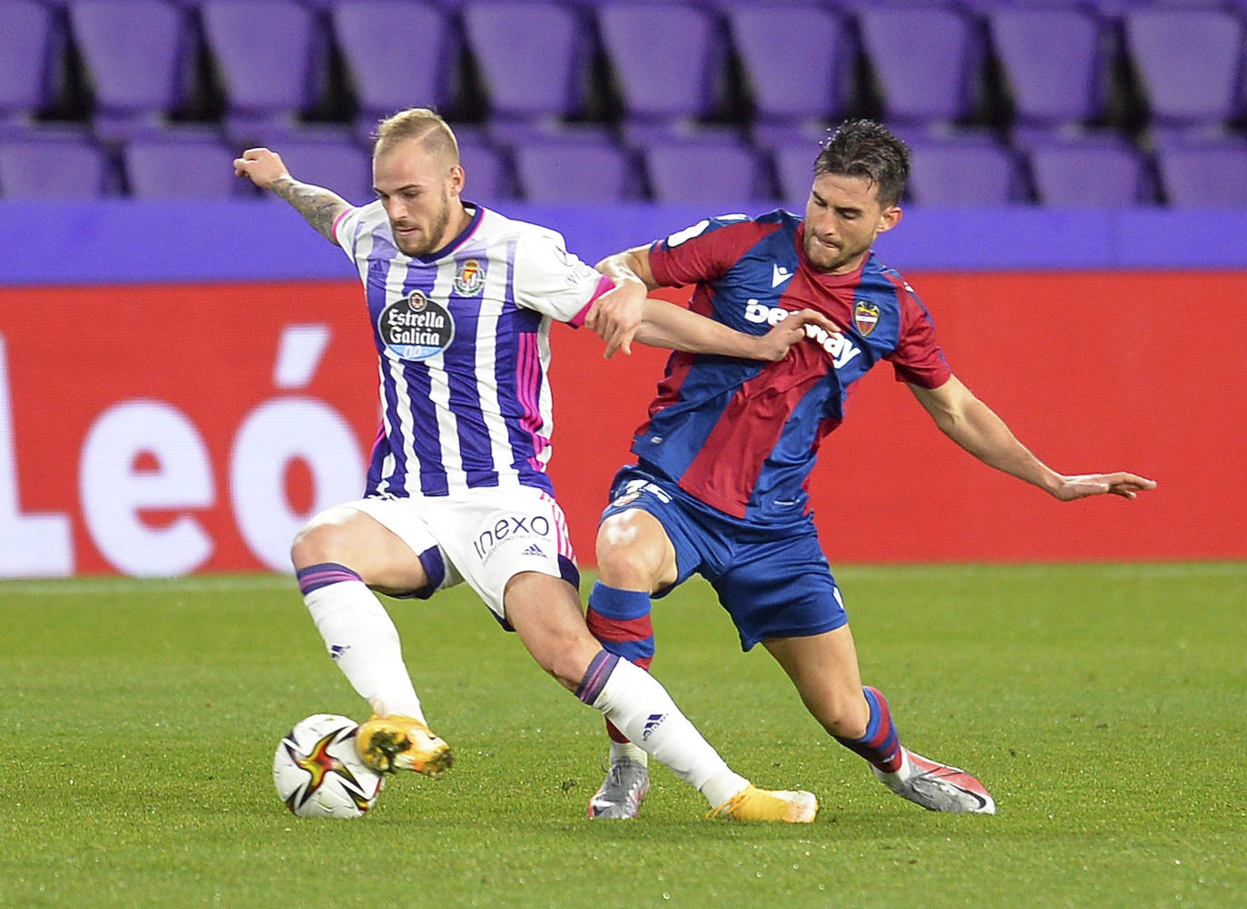 Derrota del Real Valladolid frente al Levante