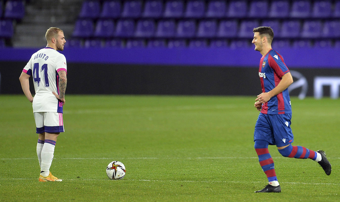 Derrota del Real Valladolid frente al Levante