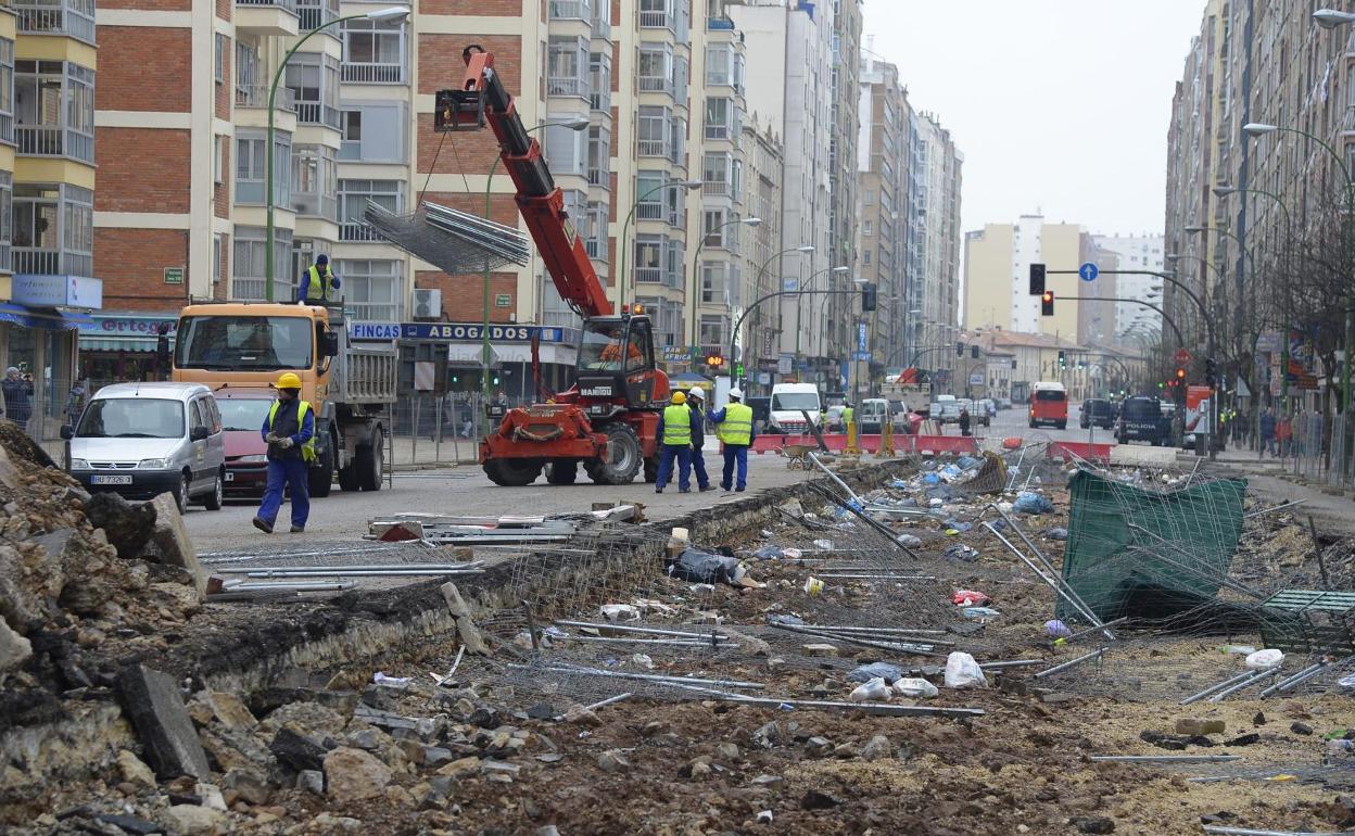 La obra ya había comenzado cuando las protestas obligaron a paralizar los trabajos. 