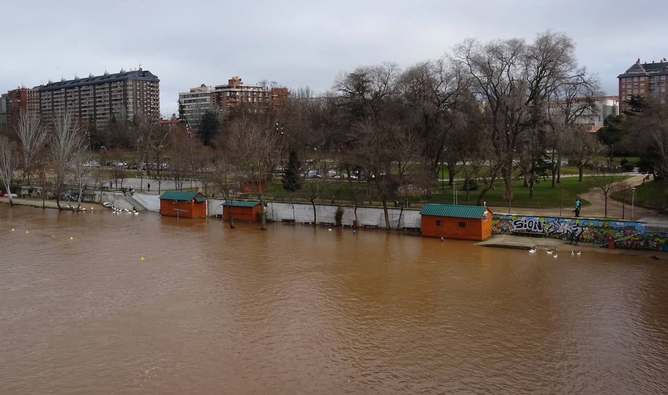 El Pisuerga, a su paso por Valladolid