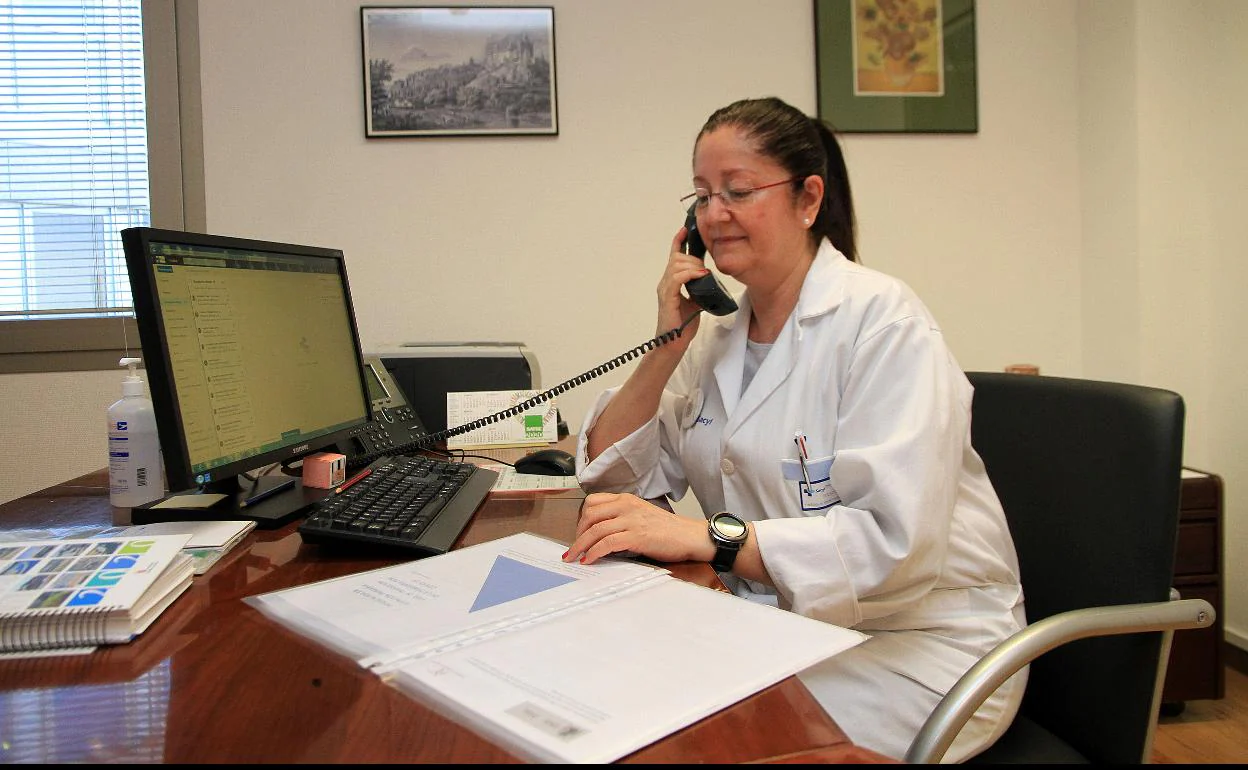 Carmen Montero, jefa de Enfermería de Atención Primariia.