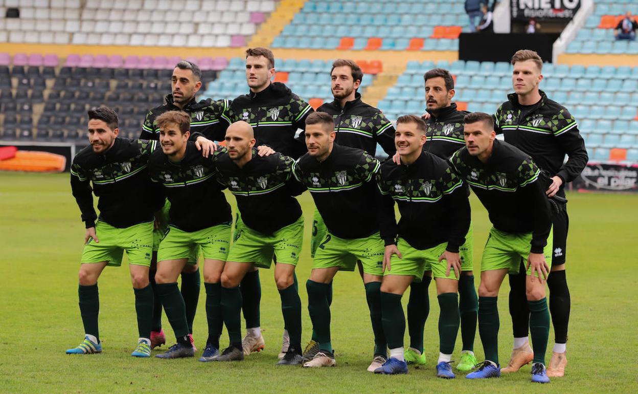Once inicial del CD Guiuelo ante el Salamanca UDS. 