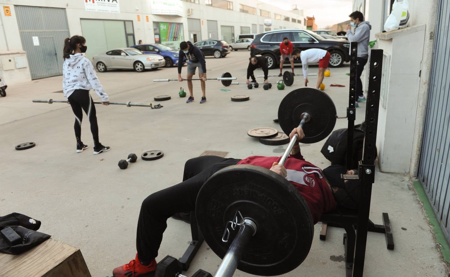 Fotos: El gimnasio sale a la calle