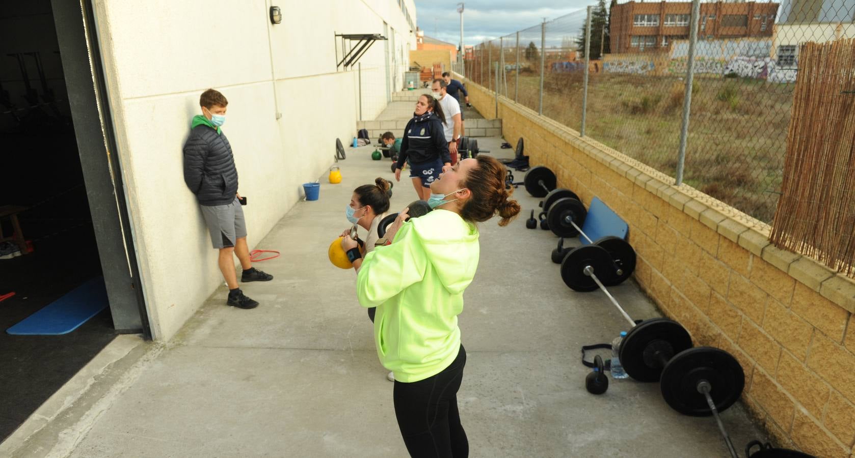 Fotos: El gimnasio sale a la calle