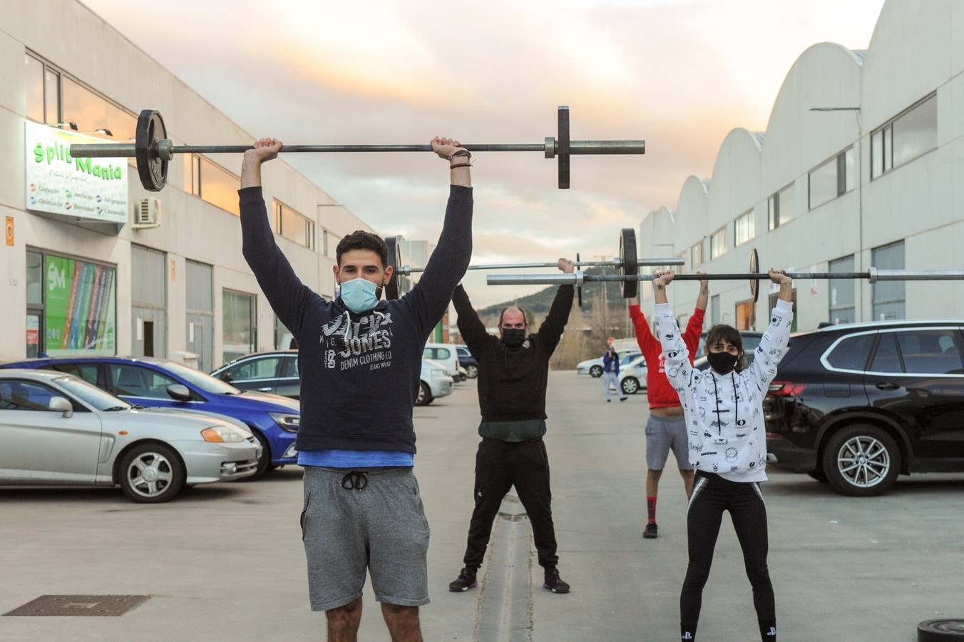 Fotos: El gimnasio sale a la calle