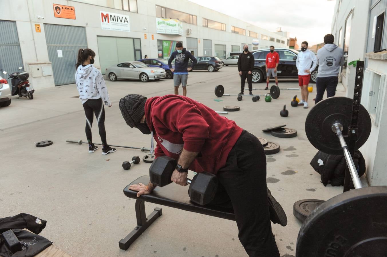 Fotos: El gimnasio sale a la calle