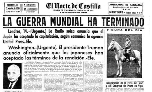 1945: dos bombas atómicas sellan el final de la Segunda Guerra Mundial | El  Norte de Castilla