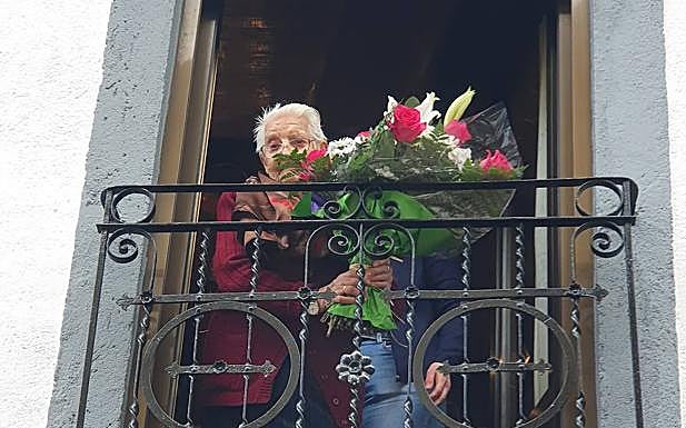 Galería. Josefa Ripoll celebra sus cien años en Garcibuey.