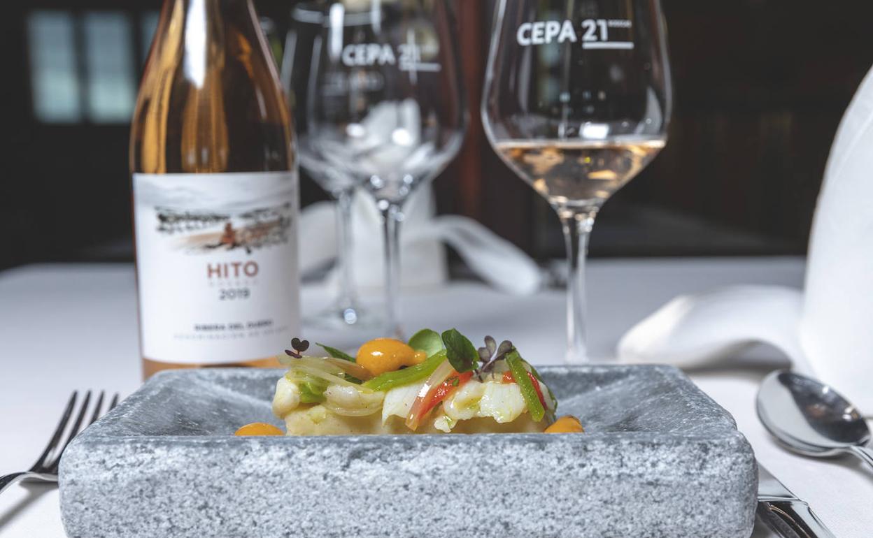 Un de los platos que propone Cepa 21. 