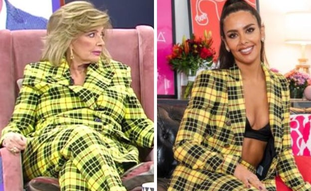 El traje de chaqueta que comparten Cristina Pedroche y María Teresa Campos