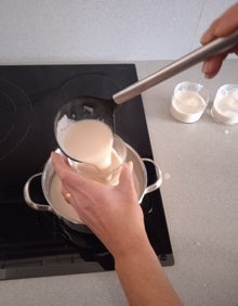 Imagen secundaria 2 - Panna Cotta con coulis de arándanos