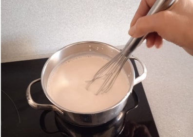 Imagen secundaria 1 - Panna Cotta con coulis de arándanos