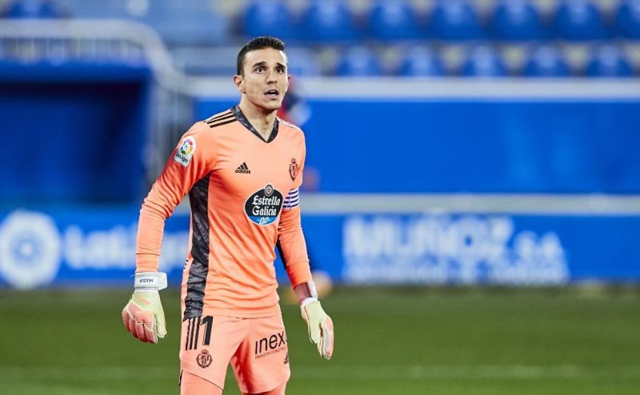 Jordi Masip en el partido del viernes en Vitoria. 